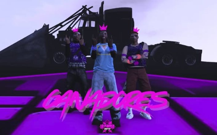 Podio de ganadores